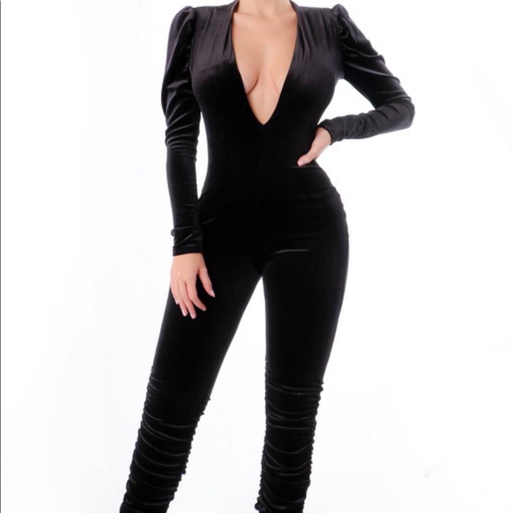 Hey Velvet Jumpsuit